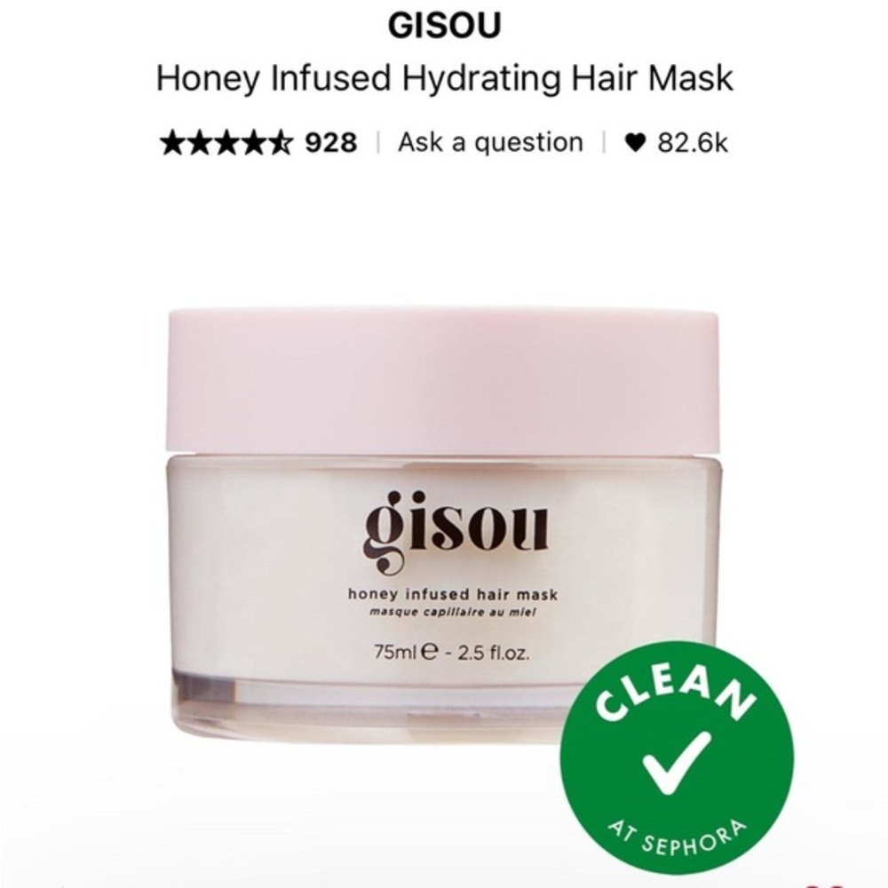 🍯Gisou Honey Infused Hydrating Hair Mask